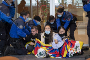 Tibetiek tiltakoztak a pekingi olimpia ellen