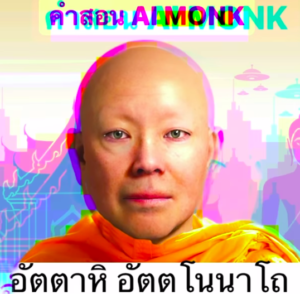 Thaiföld első virtuális szerzetese