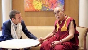 A Dalai Láma gratulációja Emmanuel Macronnak