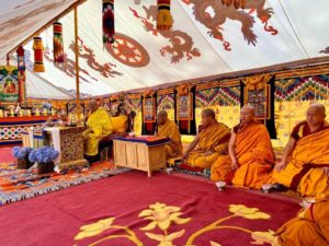 Szerzetesnők avatása Bhutánban
