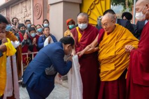 A Dalai Láma zarándoklata a Mahábódhi templomba – képriport