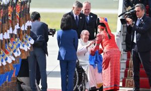 Ferenc pápa mongóliai látogatása