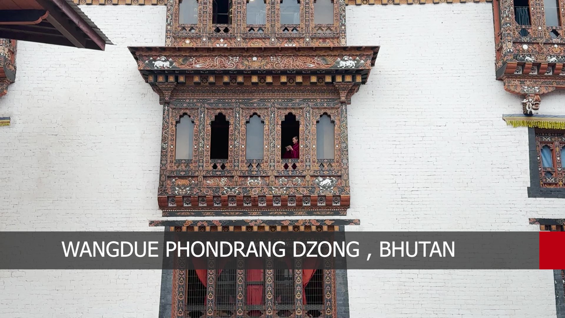 Életkép egy Bhután-i kolostorból